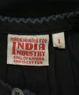 INDIA INDUSTRY（インディアインダストリー）ブラウス 黒 サイズ:1(S位) レディース/2200697148049