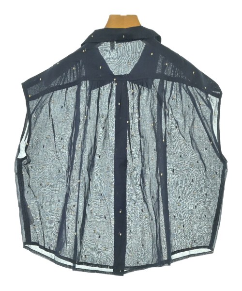 INDIA INDUSTRY（インディアインダストリー）ブラウス 紺 サイズ:1(S位) レディース/2200666017048