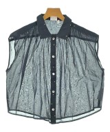 INDIA INDUSTRY（インディアインダストリー）ブラウス 紺 サイズ:1(S位) レディース/2200666017048