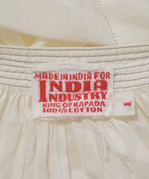 INDIA INDUSTRY（インディアインダストリー）カジュアルシャツ 白 サイズ:1(S位) レディース/2200686224044