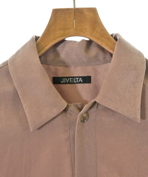 JIVELTA（ジベルタ）カジュアルシャツ 茶 サイズ:2(M位) メンズ/2200660331034