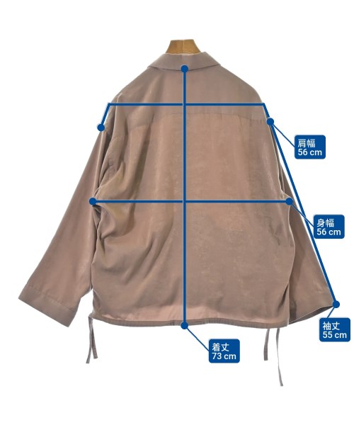 JIVELTA（ジベルタ）カジュアルシャツ 茶 サイズ:2(M位) メンズ/2200660331034