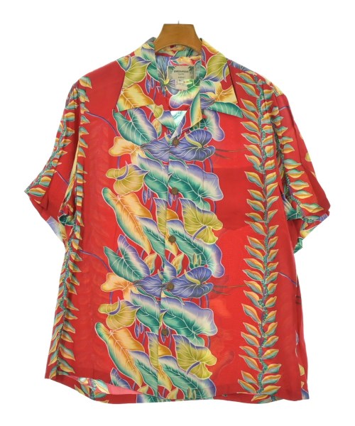 KAMEHAMEHA(カメハメハ)カジュアルシャツ 赤 サイズ:L/2200650823075