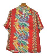 KAMEHAMEHA（カメハメハ）カジュアルシャツ 赤 サイズ:L メンズ/2200650823075