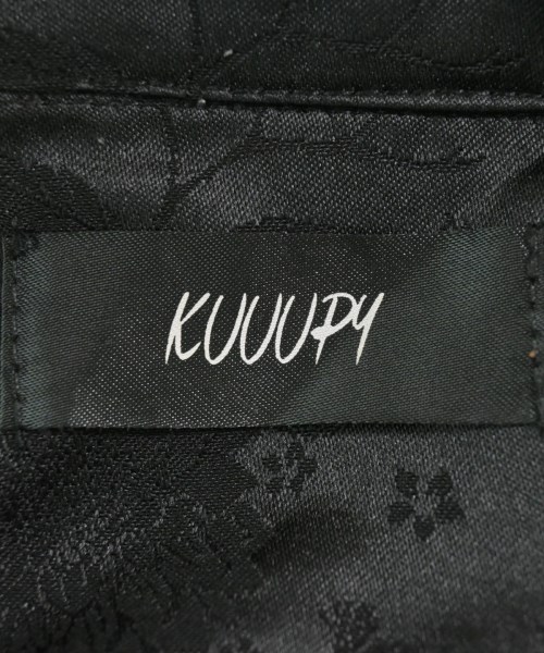 KUUUPY（クーピー）カジュアルシャツ 黒 サイズ:M メンズ/2200645709070