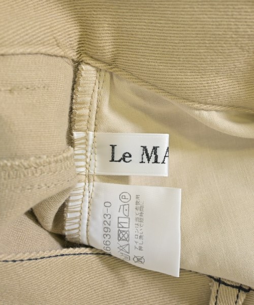 Le Marais（ルマレ）チノパン ベージュ サイズ:38(M位) レディース/2200695766290