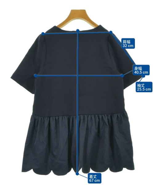 LialaxPG（リアラバイピージー）ブラウス 紺 サイズ:S レディース/2200640404048