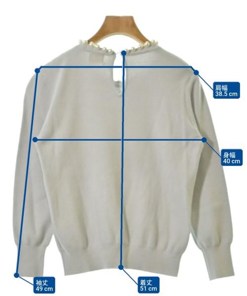 LialaxPG（リアラバイピージー）ニット・セーター グレー サイズ:S レディース/2200672168079