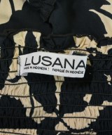 LUSANA（ルサナ）ロング・マキシ丈スカート 黒 サイズ:S レディース/2200711212084