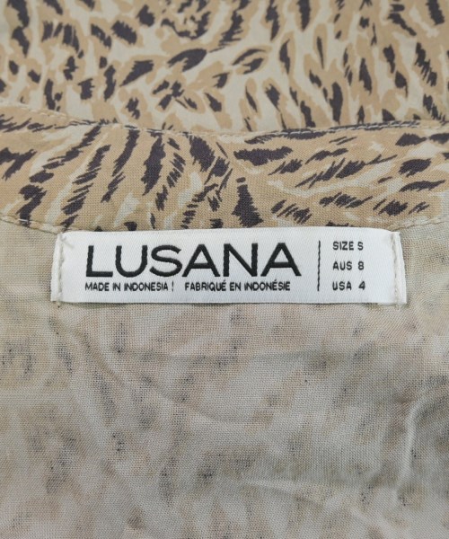 LUSANA（ルサナ）ワンピース グレー サイズ:S レディース/2200728294042