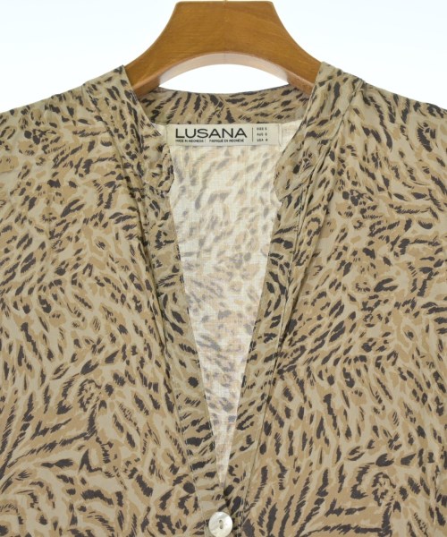 LUSANA（ルサナ）ワンピース グレー サイズ:S レディース/2200728294042