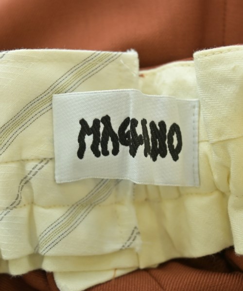 MAGHANO（マリアーノ）スラックス 茶 サイズ:S メンズ/2200674241022
