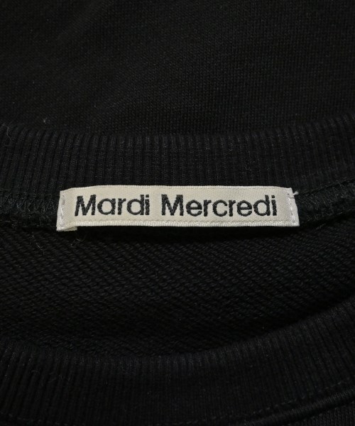 Mardi Mercredi（マルディメクルディ）スウェット 黒 サイズ:F レディース/2200637791052