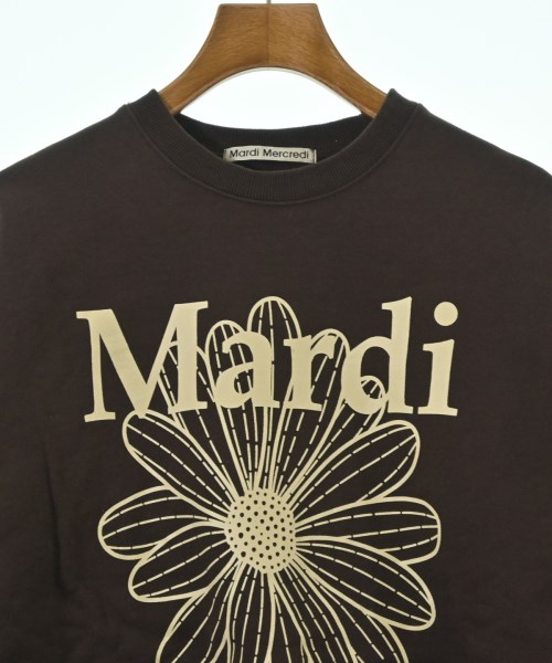 Mardi Mercredi（マルディメクルディ）スウェット 茶 サイズ:-(M位) レディース/2200625610112