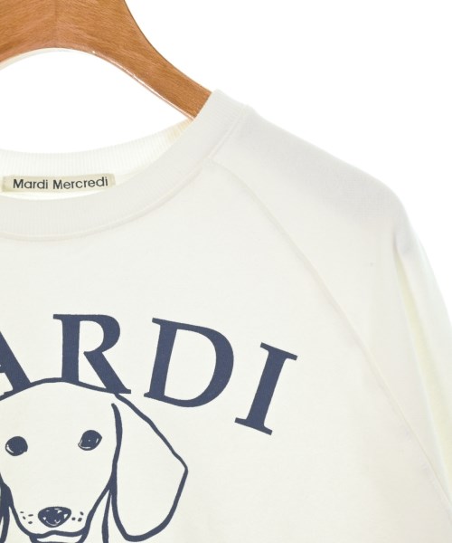 Mardi Mercredi（マルディメクルディ）スウェット 白 サイズ:ONE レディース/2200627050039