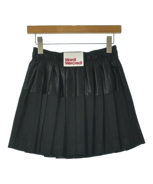 Mardi Mercredi(マルディメクルディ)ミニスカート 黒 サイズ:F/2200616815014