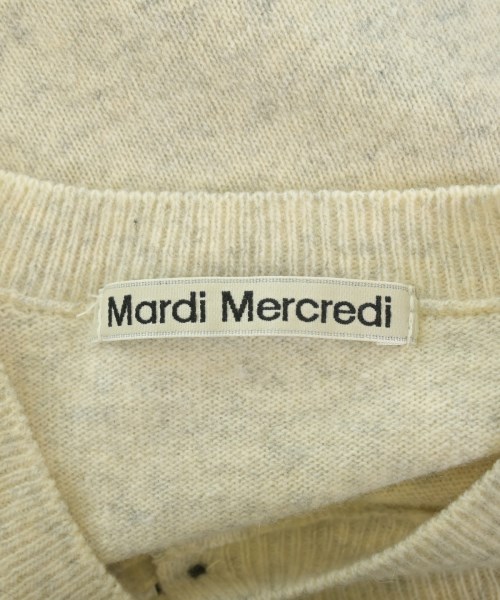 Mardi Mercredi（マルディメクルディ）カーディガン 白 サイズ:ONE レディース/2200619063085