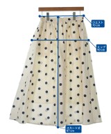 Mardi Mercredi（マルディメクルディ）ロング・マキシ丈スカート 白 サイズ:M レディース/2200611637109