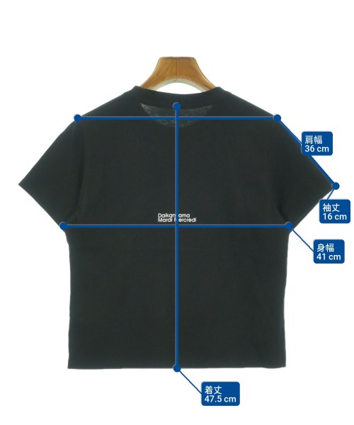 Mardi Mercredi（マルディメクルディ）Tシャツ・カットソー 黒 サイズ:F レディース/2200657403072
