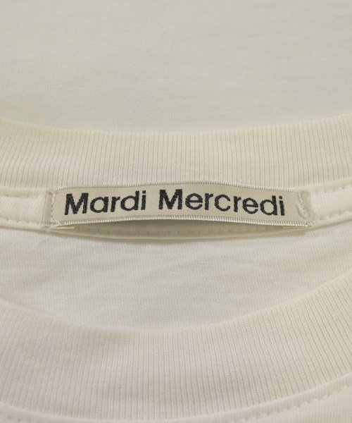 Mardi Mercredi（マルディメクルディ）Tシャツ・カットソー 白 サイズ:-(M位) レディース/2200714743011