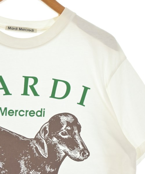 Mardi Mercredi（マルディメクルディ）Tシャツ・カットソー 白 サイズ:-(M位) レディース/2200714743011