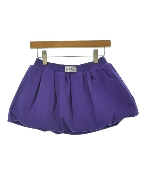 Mardi Mercredi(マルディメクルディ)ミニスカート 紫 サイズ:F/2200646367064
