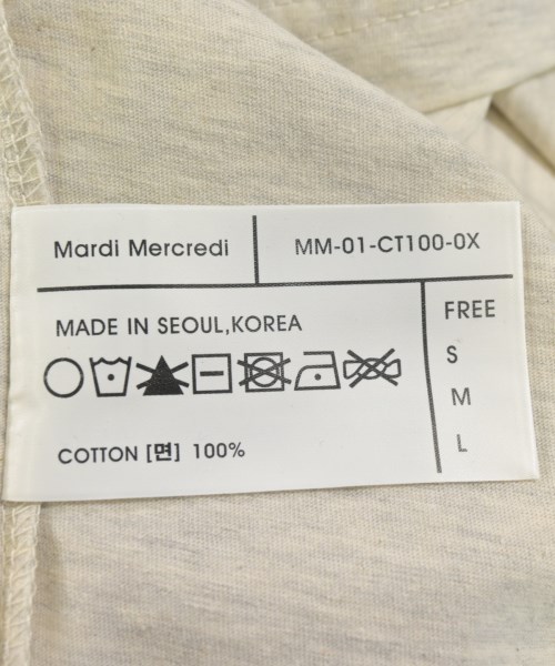 Mardi Mercredi（マルディメクルディ）Tシャツ・カットソー グレー サイズ:F レディース/2200703217110