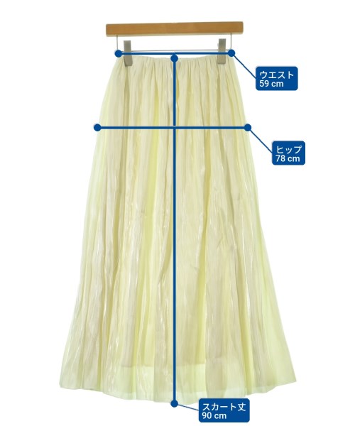 Mia（ミーア）ロング・マキシ丈スカート 白 サイズ:-(M位) レディース/2200725656423