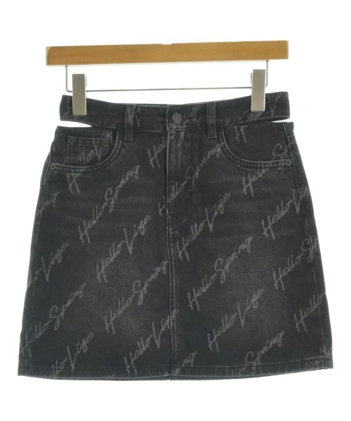 MO&Co.(モーアンドコー)ミニスカート 黒 サイズ:S/2200677861104