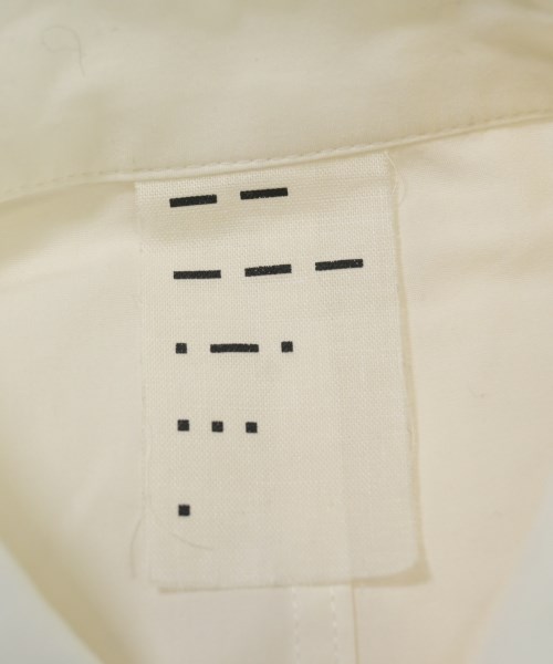 MORSE（モールス）カジュアルシャツ 白 サイズ:2(M位) メンズ/2200642052049