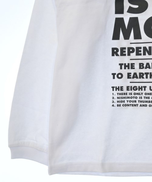 NISHIMOTO IS THE MOUTH（ニシモトイズザマウス）Tシャツ・カットソー 白 サイズ:XL メンズ/2200628763044