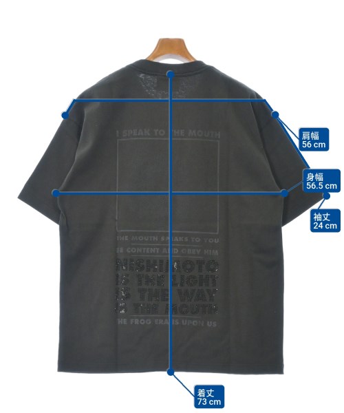 NISHIMOTO IS THE MOUTH（ニシモトイズザマウス）Tシャツ・カットソー 黒 サイズ:L メンズ/2200628763075
