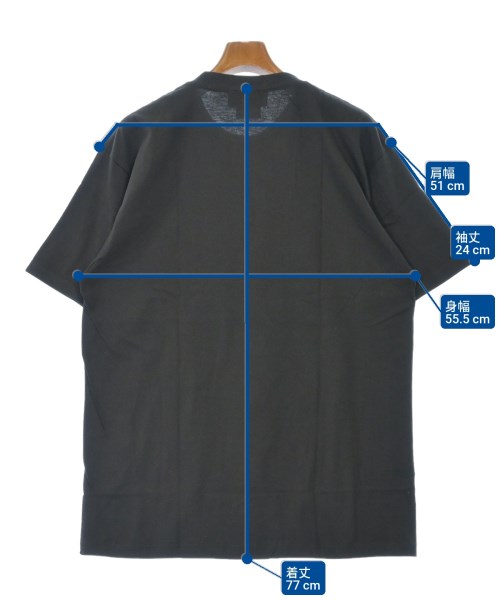 NISHIMOTO IS THE MOUTH（ニシモトイズザマウス）Tシャツ・カットソー 黒 サイズ:XL メンズ/2200628763112