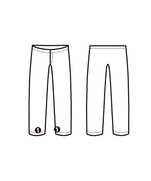 NISHIMOTO IS THE MOUTH（ニシモトイズザマウス）スウェットパンツ 白 サイズ:L メンズ/2200628763167