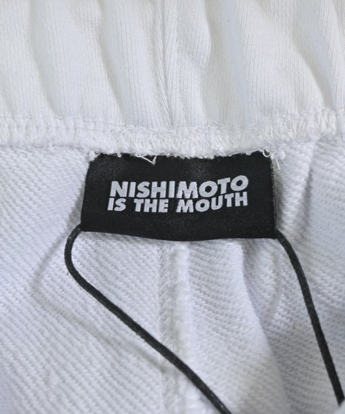 NISHIMOTO IS THE MOUTH（ニシモトイズザマウス）スウェットパンツ 白 サイズ:L メンズ/2200628763167