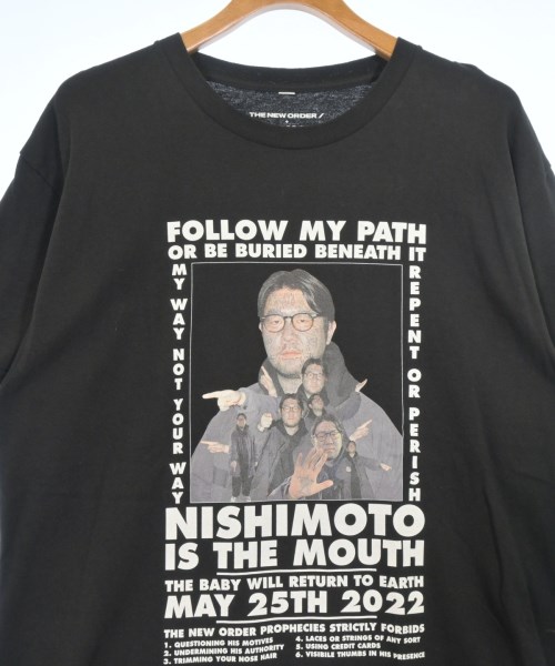 NISHIMOTO IS THE MOUTH（ニシモトイズザマウス）Tシャツ・カットソー 黒 サイズ:L メンズ/2200677988122