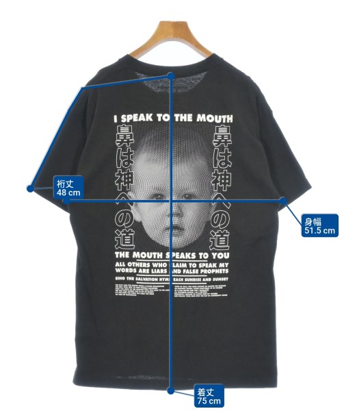 NISHIMOTO IS THE MOUTH（ニシモトイズザマウス）Tシャツ・カットソー 黒 サイズ:L メンズ/2200677988122