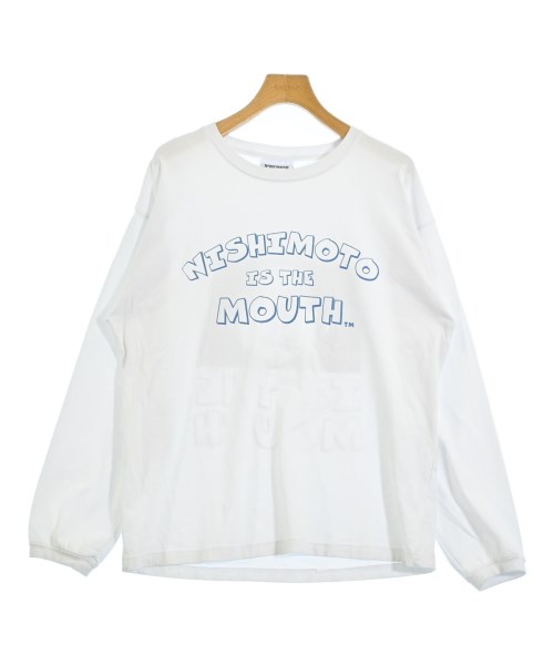 NISHIMOTO IS THE MOUTH(ニシモトイズザマウス)Tシャツ・カットソー 白 サイズ:L/2200700468041