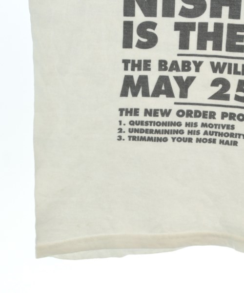 NISHIMOTO IS THE MOUTH（ニシモトイズザマウス）Tシャツ・カットソー 白 サイズ:L メンズ/2200660653013