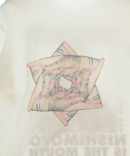 NISHIMOTO IS THE MOUTH（ニシモトイズザマウス）Tシャツ・カットソー 白 サイズ:L メンズ/2200660653013