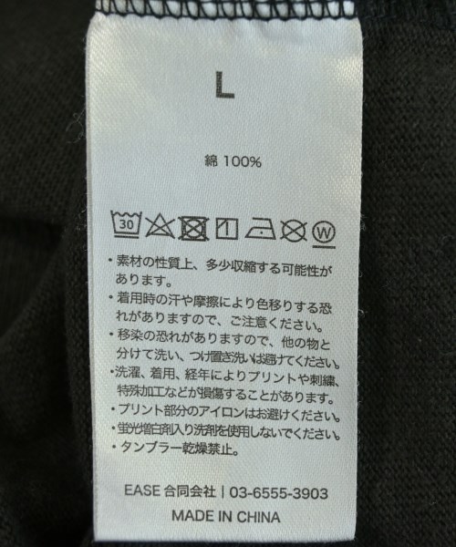 NISHIMOTO IS THE MOUTH（ニシモトイズザマウス）Tシャツ・カットソー 黒 サイズ:L メンズ/2200724809103