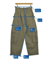 oll（オール）カーゴパンツ カーキ サイズ:S レディース/2200667256101