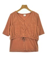 oll（オール）Tシャツ・カットソー オレンジ サイズ:2(M位) レディース/2200694795079