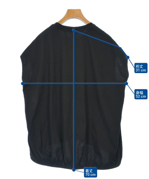 one of the green（ワンオブザグリーン）ノースリーブ 黒 サイズ:2(M位) レディース/2200626221225