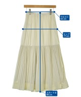one of the green（ワンオブザグリーン）ロング・マキシ丈スカート ベージュ サイズ:2(M位) レディース/2200705461092