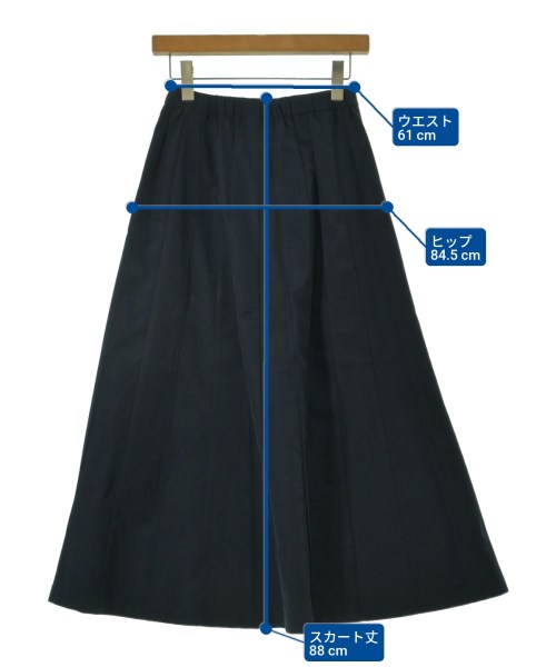 one of the green（ワンオブザグリーン）ロング・マキシ丈スカート 紺 サイズ:2(M位) レディース/2200659184245