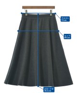 one of the green（ワンオブザグリーン）ロング・マキシ丈スカート グレー サイズ:2(M位) レディース/2200659184276