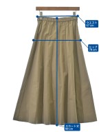one of the green（ワンオブザグリーン）ロング・マキシ丈スカート ベージュ サイズ:2(M位) レディース/2200659184283