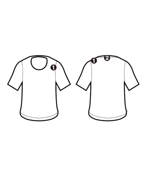 one of the green（ワンオブザグリーン）Tシャツ・カットソー オレンジ サイズ:2(M位) レディース/2200668272063