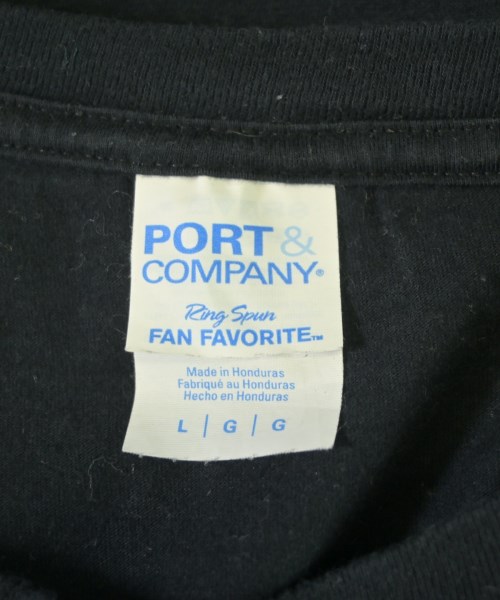 PORT & COMPANY（ポートアンドカンパニー）Tシャツ・カットソー 黒 サイズ:L メンズ/2200672701023